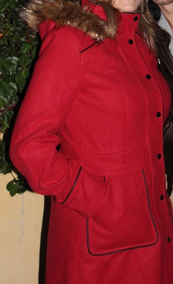 Manteaux rouge la redoute