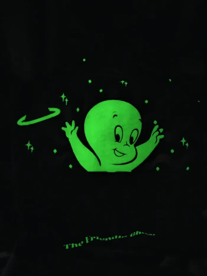 Manche longues Casper phosphorescent halloween - photo numéro 4