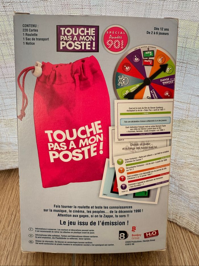 Jeu de société « Touche pas à mon poste » Spécial année 90 - photo numéro 3