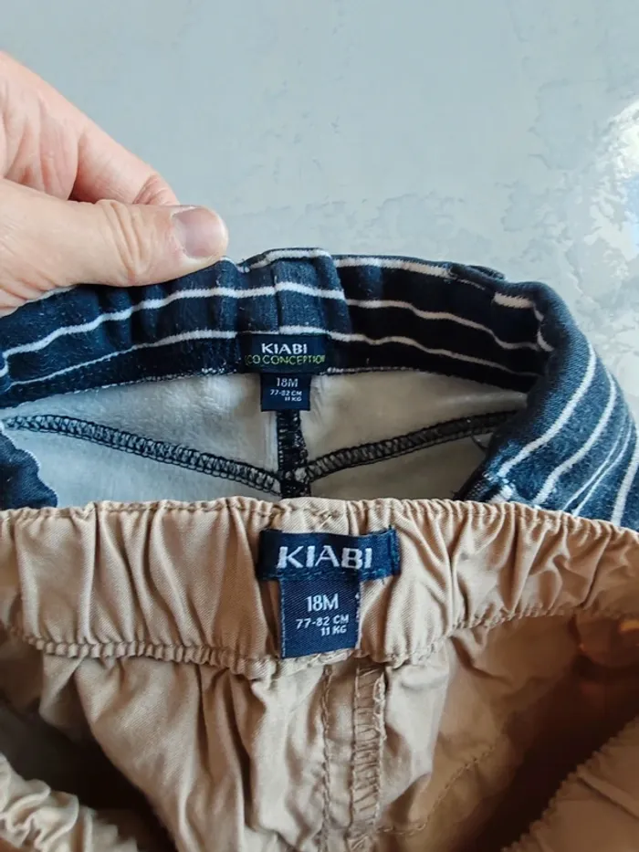 Lot pantalons 18 mois - photo numéro 2