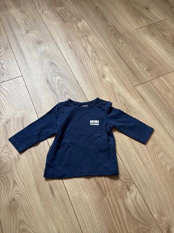 Haut Kiabi 3 mois bleu marine mini coquin