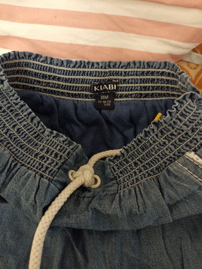 Sarouel effet jeans Kiabi 18 mois - photo numéro 2