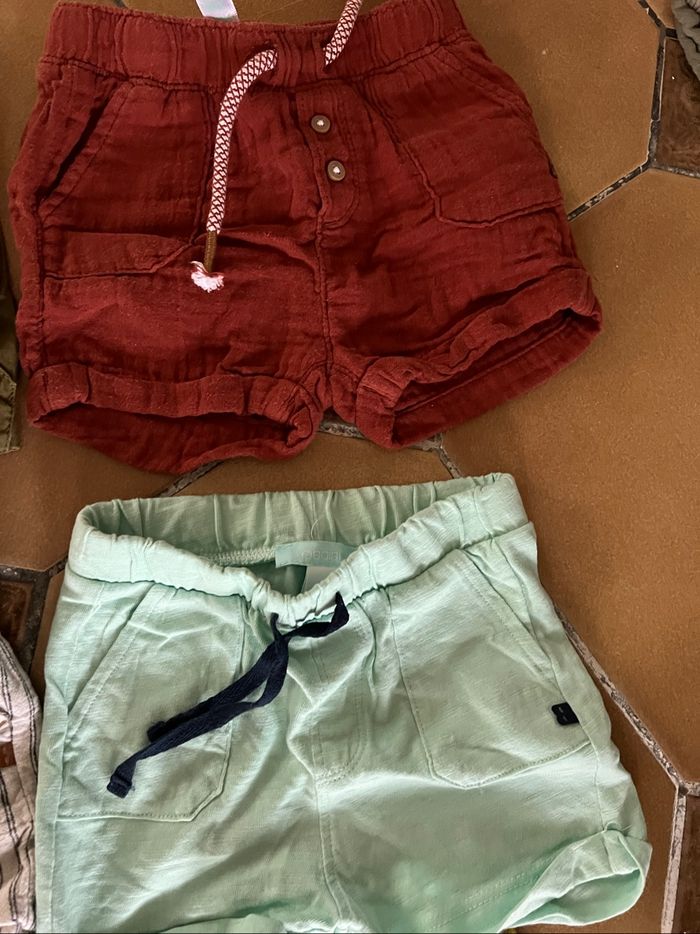 Lot 5 short bébé 6mois - photo numéro 6