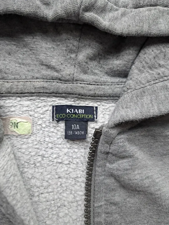 Sweat zippé Kiabi - photo numéro 2