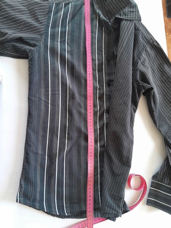 Chemise rayée pyxis homme taille s - photo numéro 6