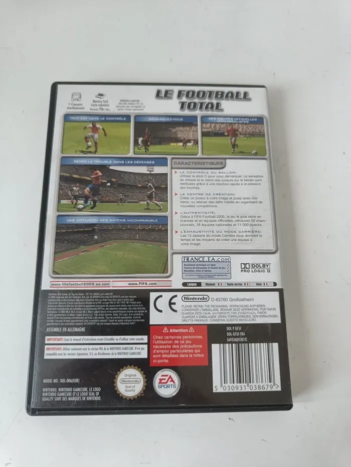 FIFA Football 2005 – Nintendo GameCube – Complet - photo numéro 3