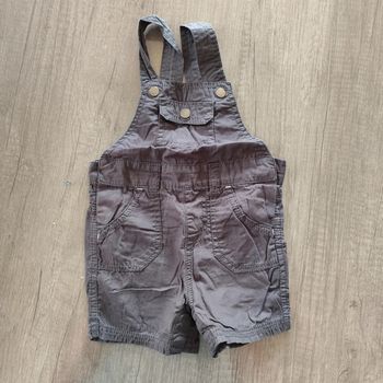 Salopette short 12 mois