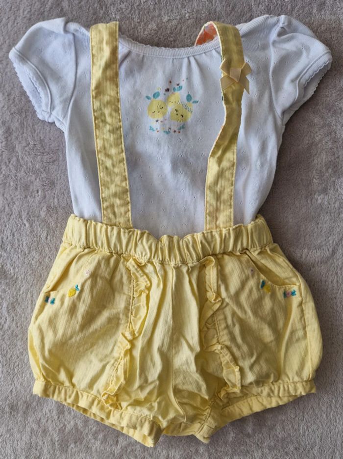 Ensemble 3 pièces blanc & jaune - 12M - Sergent Major (BE) - photo numéro 13