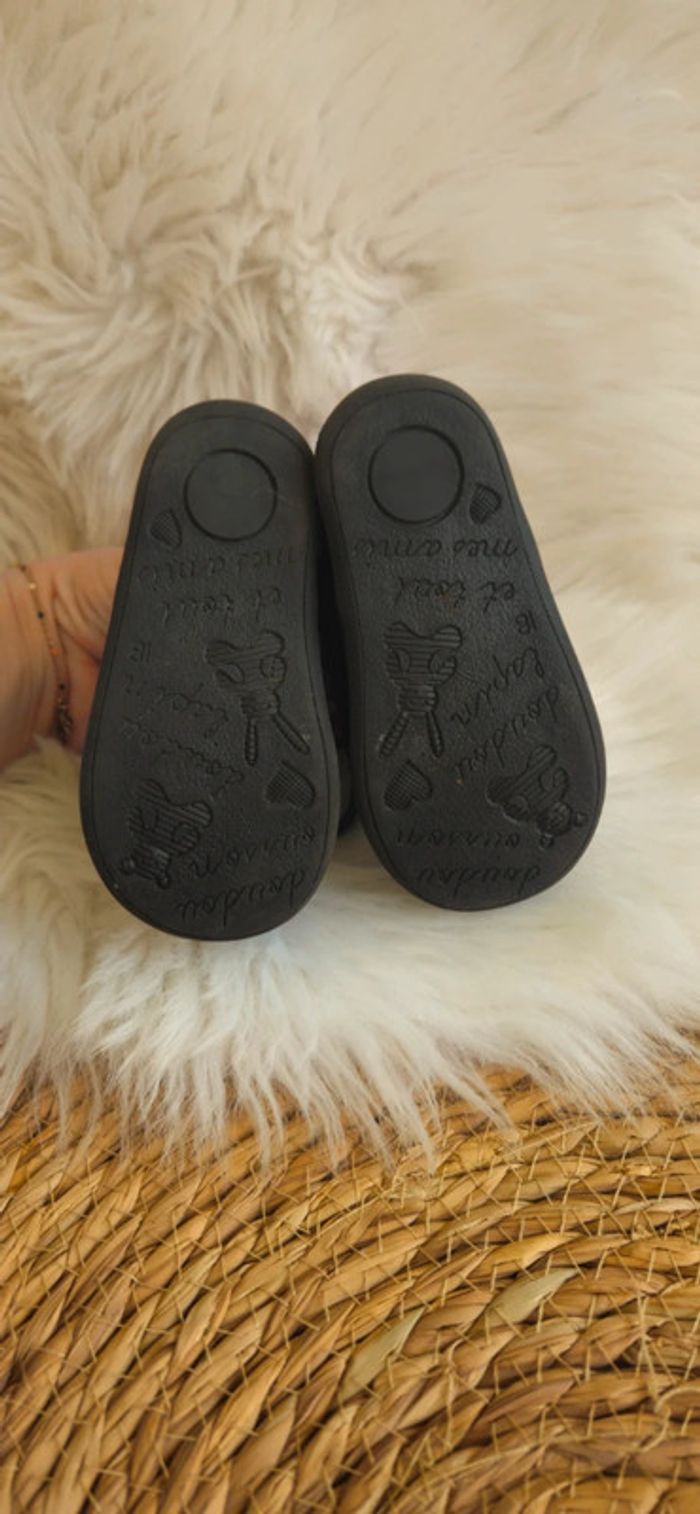 Paire de chaussure en cuir de marche bébé taille 18 - photo numéro 7