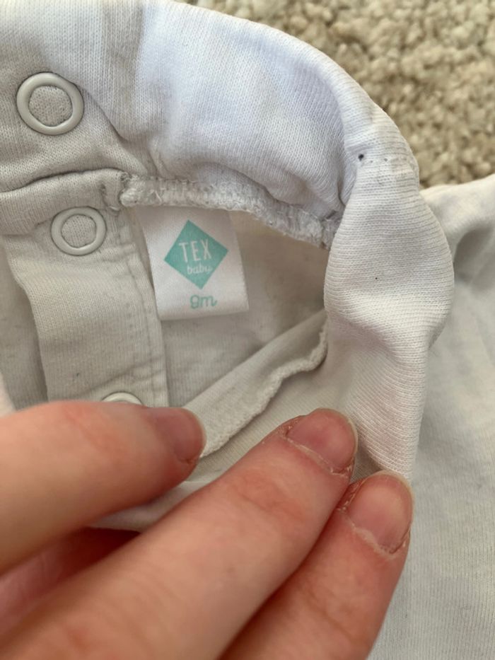 Tee shirt col roulé à manches longues « wild in pink » fille - 9 mois - tex - photo numéro 3