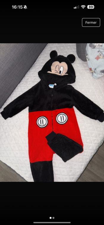 combi garçon mickey