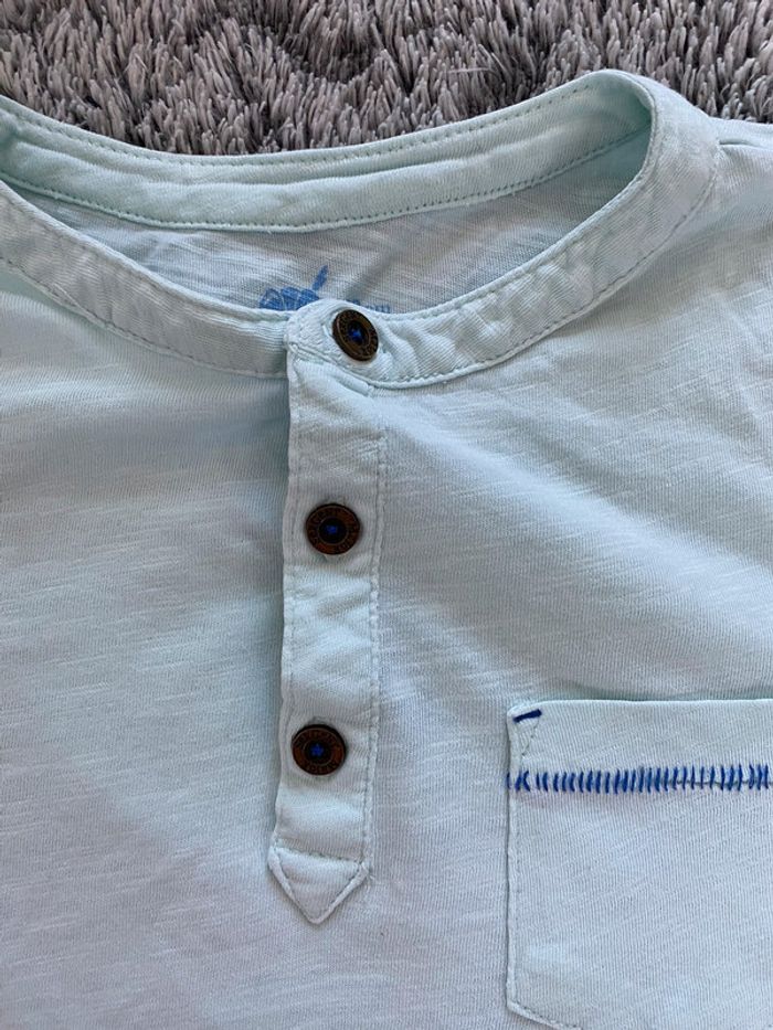 Teeshirt manches longues vert d’eau Sergent Major - 8 ans - photo numéro 4