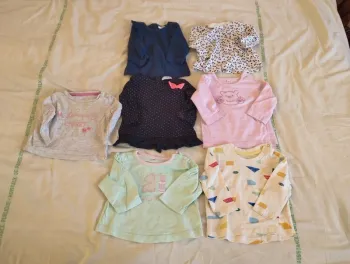 Lot Tshirt manche longues 3 mois