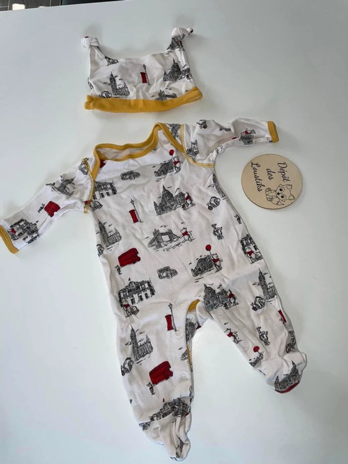 Pyjama + bonnet winnie l’ourson
