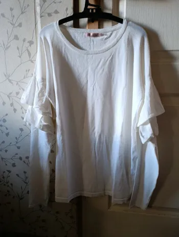 Neuf magnifique pul blanc cassé Esqualo taille M coupe originale