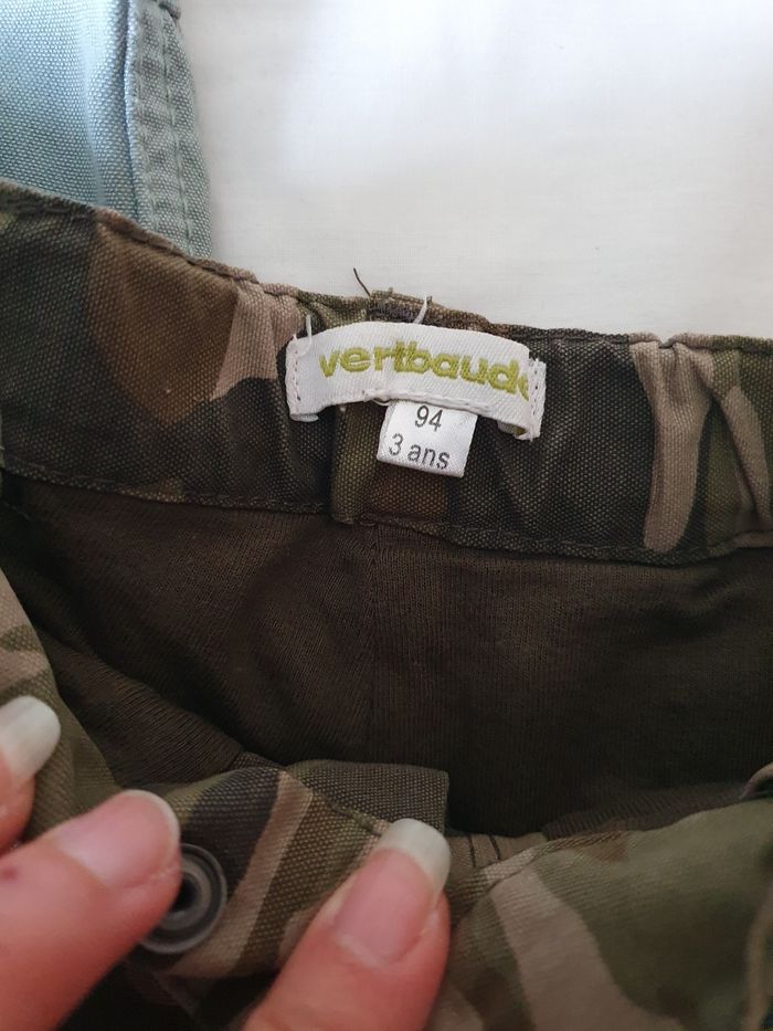 Lot de 2 pantalons vertbaudet garçon taille 3 ans - photo numéro 4