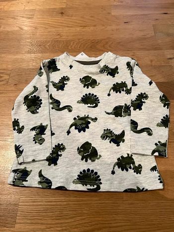 tee shirt manche longue  dinosaure