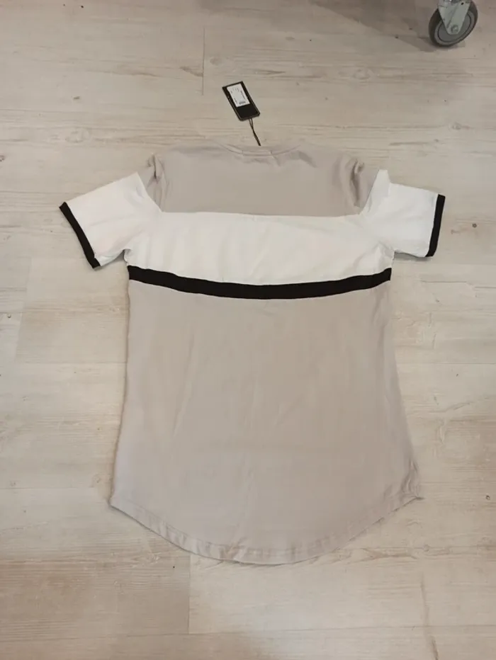 Tee shirt gris homme uni L - photo numéro 3