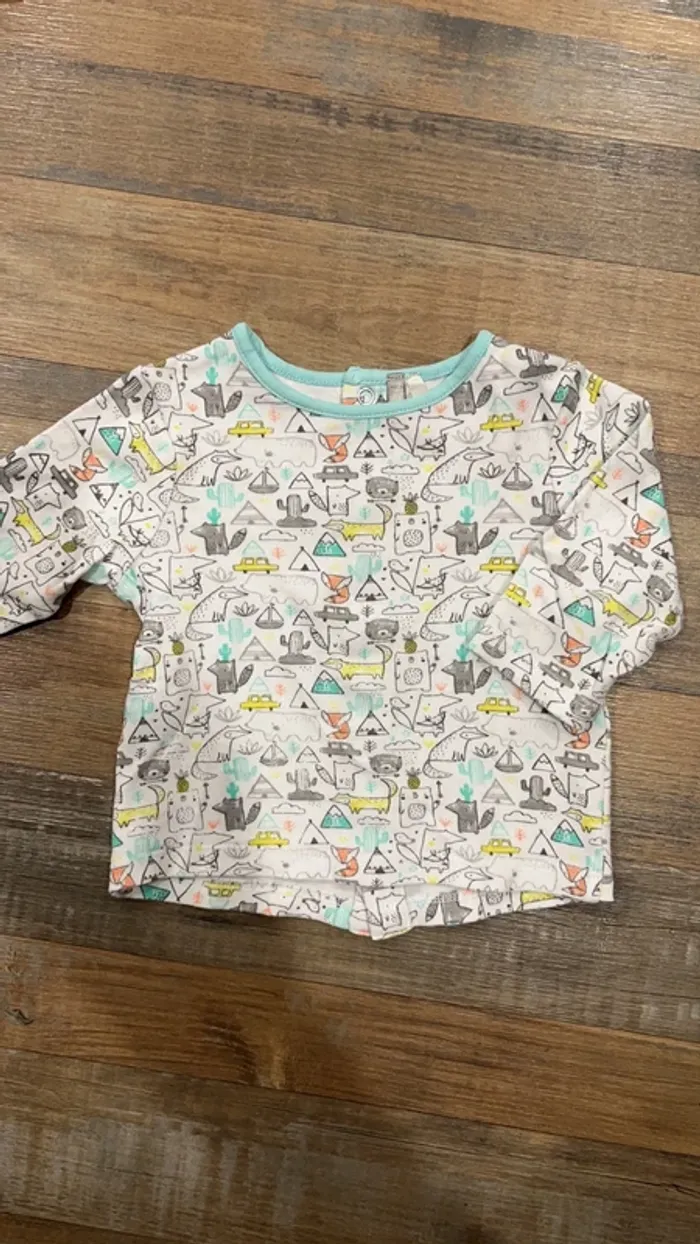 Salopette t-shirt manches longues - photo numéro 4