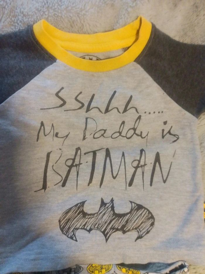 Ensemble Batman 12/18 mois - photo numéro 3