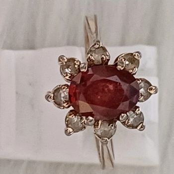 Bague en argent 925 taille 53/54