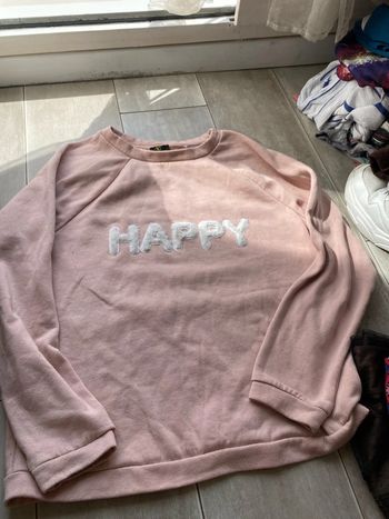 Pull rose taille l