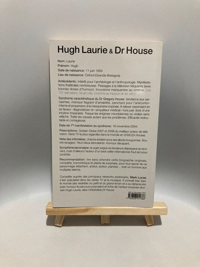 Livre Mister Hugh Laurie & Dr House - photo numéro 2