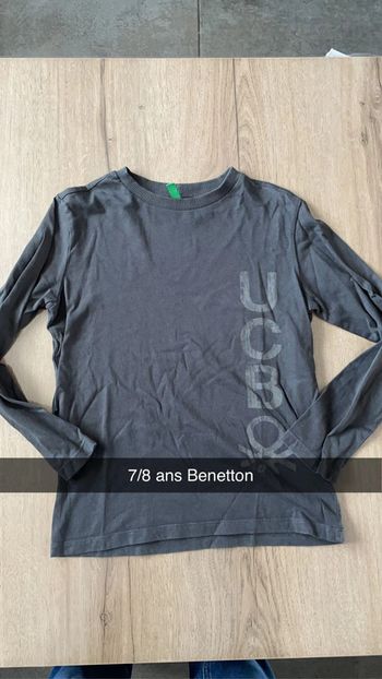 T shirt manches longues Benetton