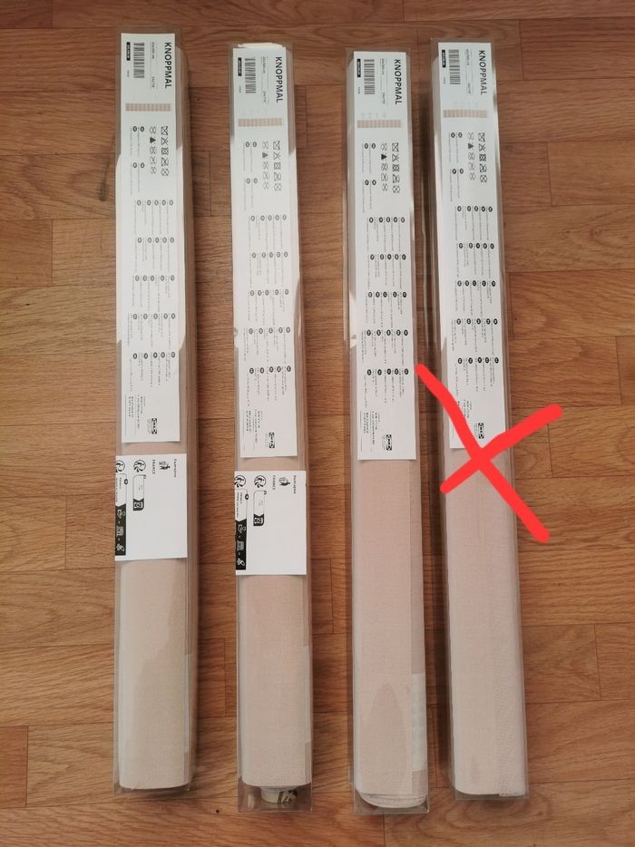 Lot neuf de 3 panneaux Ikea - photo numéro 2