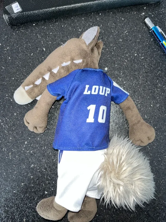 Loup Auzou peluche doudou - photo numéro 2