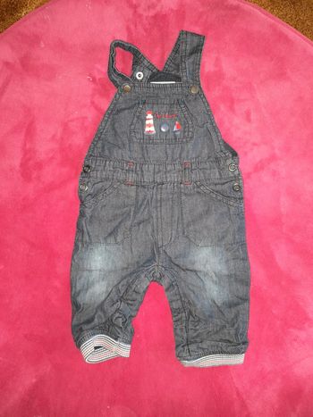 Orchestra salopette cap à l ouest taille 6 mois