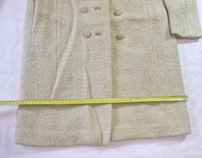 Manteau long  , hiver  , femme , teddy  , Valbère  , vintage  , taille M - photo numéro 8