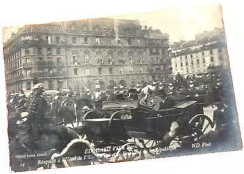 Carte postale ancienne  (Paris) Edouard VII à Paris (1er Mai 1903) Réception à l' Hôtel de Ville Le