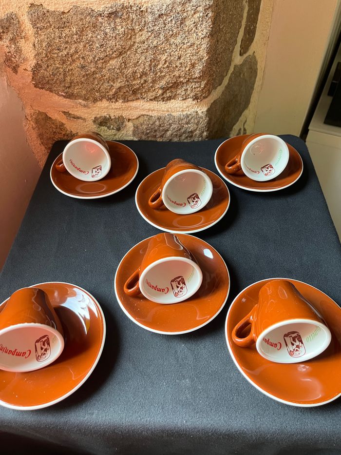 Jolie service à café Ristretto Campanini Italie Vintage - photo numéro 6