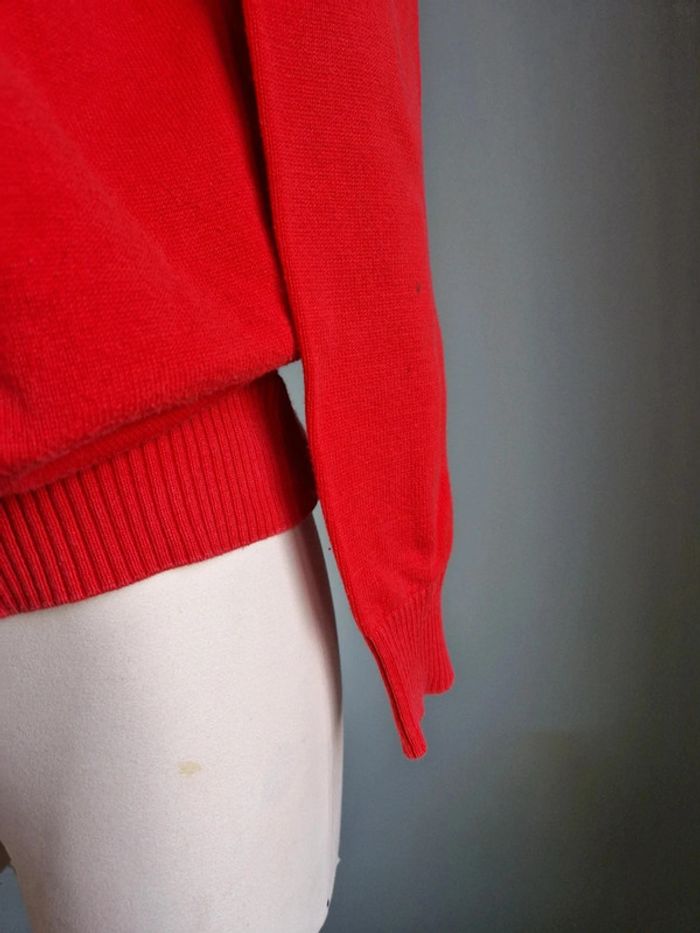 Pull col v rouge - m  - gaastra - photo numéro 3