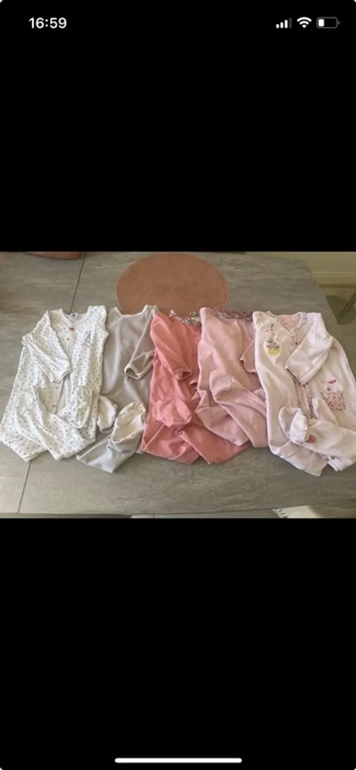 Lot pyjama Belle marque