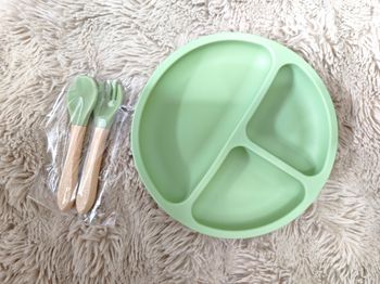 Lot assiette plus couvert 