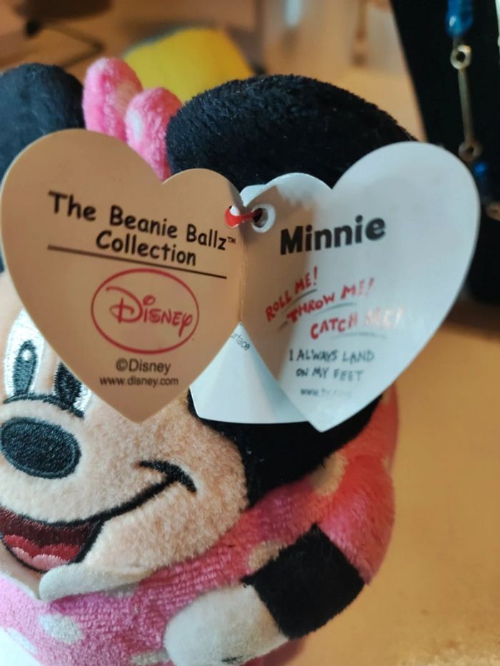 Peluche Minnie ty beanie ballz Disney - photo numéro 5