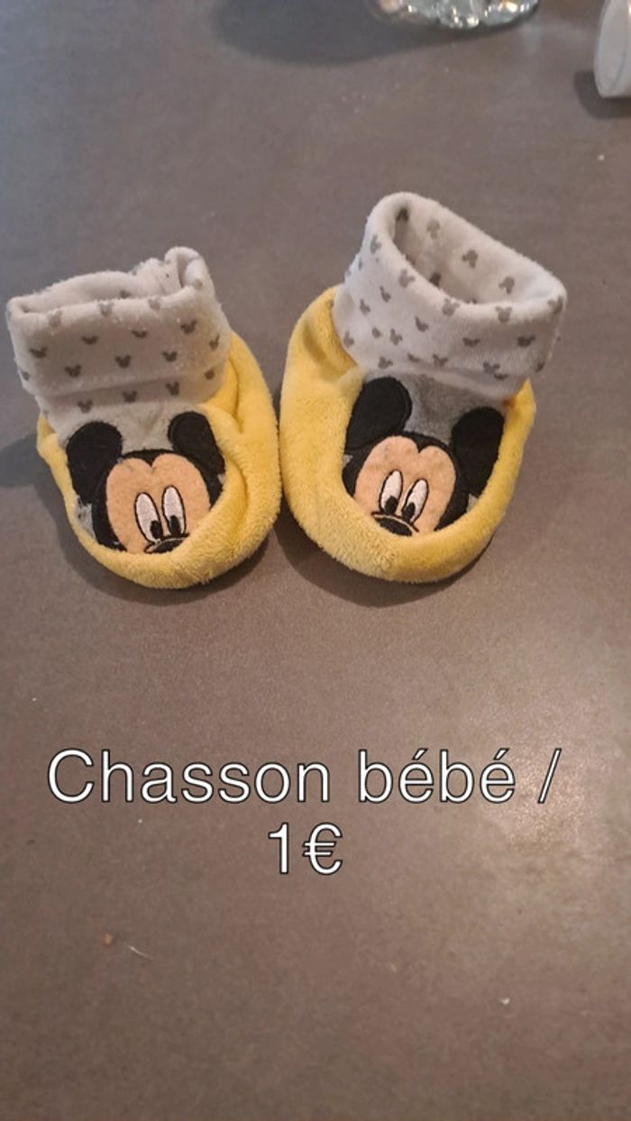 Chausson mickey