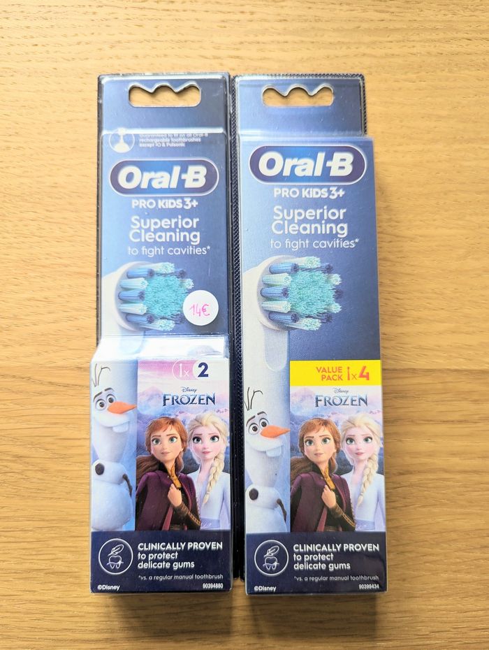 Brossette oral b kids reine des neiges