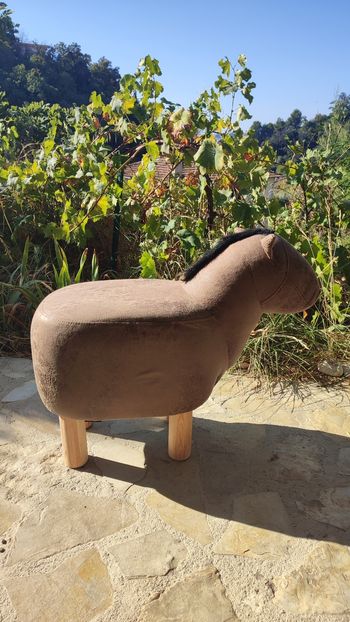 Tabouret cheval enfant