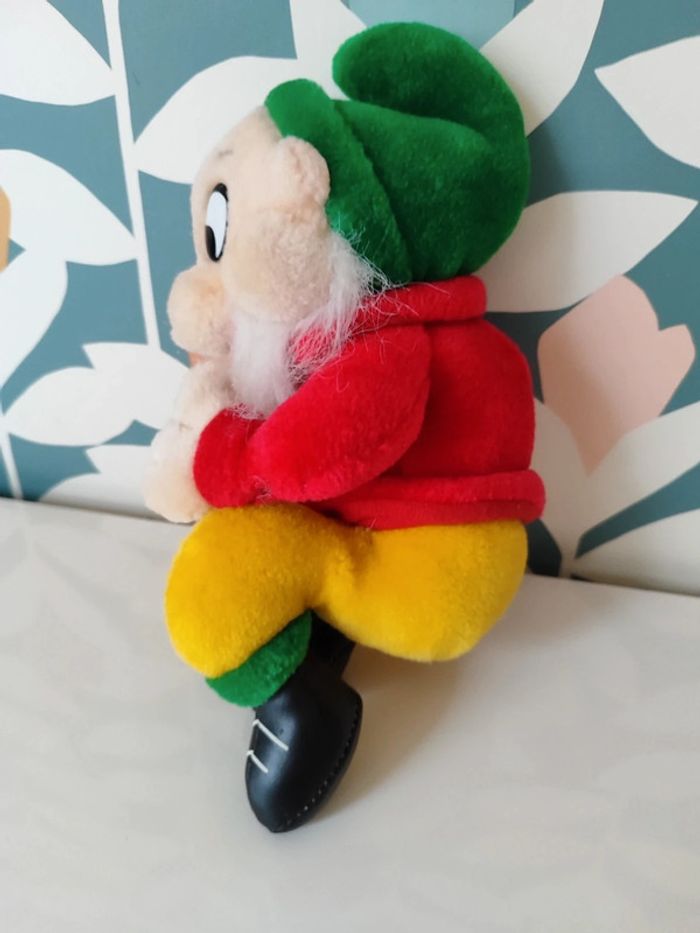 Peluche blanche neige et les 7 nains. - photo numéro 2