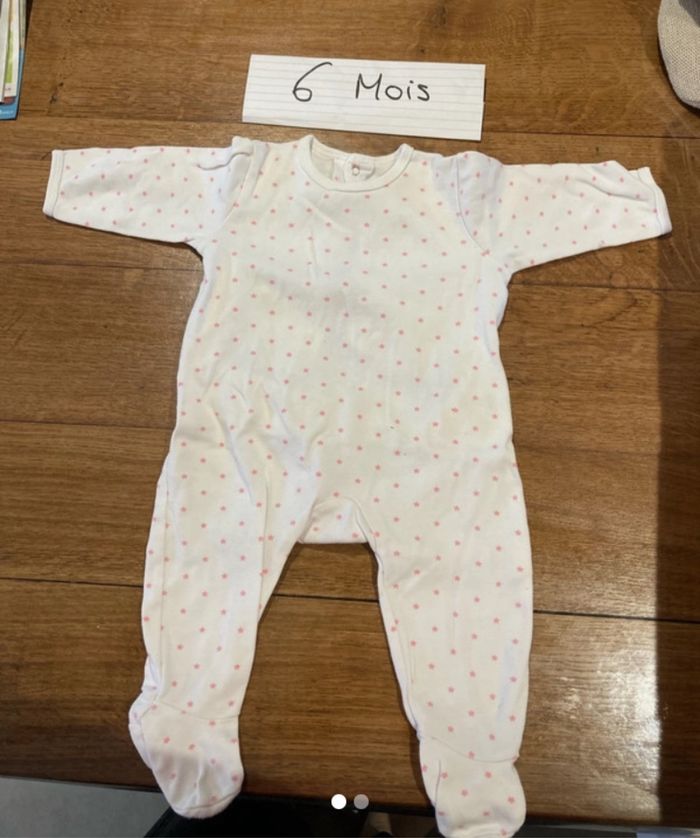 1 pyjama coton 6 mois
