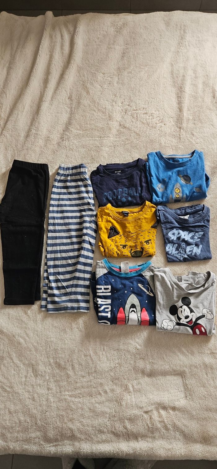 Lot pyjamas garçon 3 ans