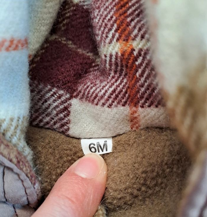 Combinaison pilote capuche marron, kiabi, taille 6 mois (68 cm) - photo numéro 4