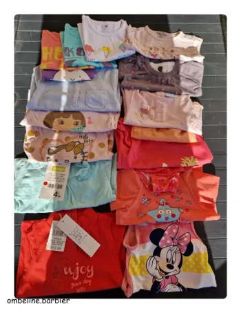 Lot de 17 pièces 6 mois fille