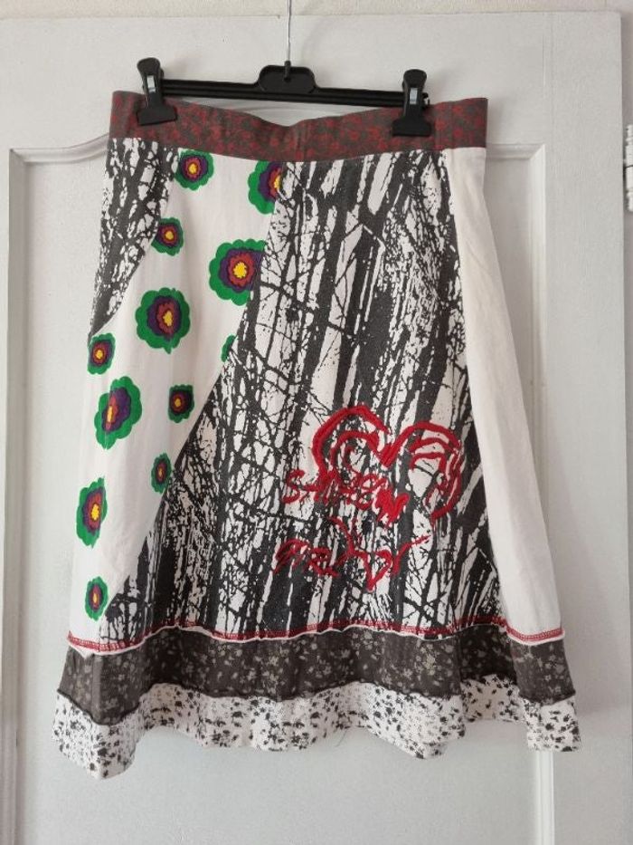 Jupe mi-longue été