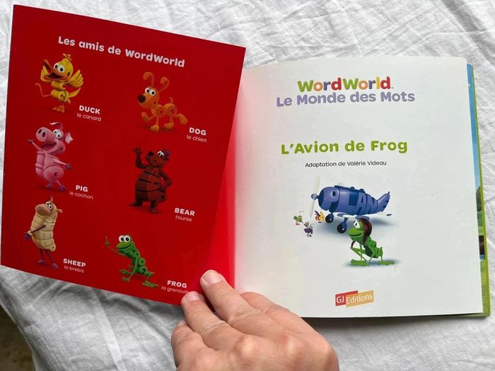 word World le mondes mots l’avion de Frog - photo numéro 2