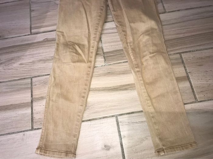 Pantalon jeans beige ichi 36 - photo numéro 2