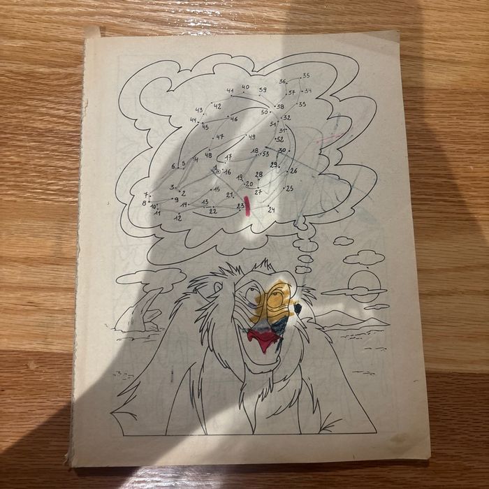 Coloriage le roi lion